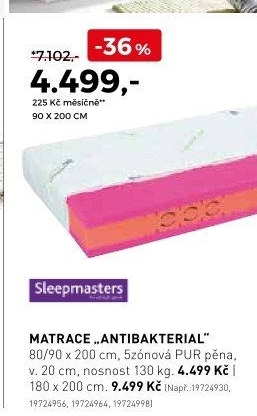 Matrace Antibakterial