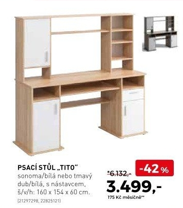Psací stůl TITO
