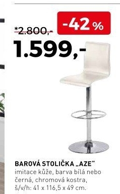 Barová stolička AZE
