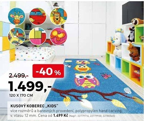 Kusový koberec Kids