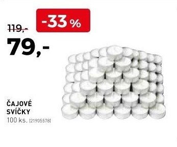 Čajové svíčky