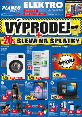 akční leták Planeo Elektro 27.12.2018-31.12.2018