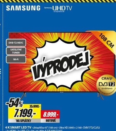 UE43NU7192 LED ULTRA HD LCD TV SAMSUNG