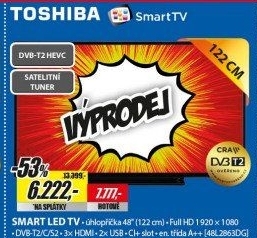 48L2863DG SMART FHD TV T2/C/S2TOSHIBA