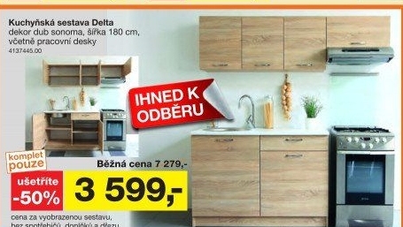 Kuchyňská linka DELTA 180