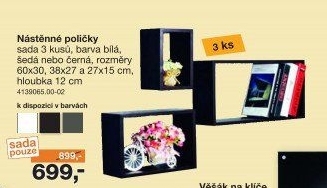 Nástěnný regál REVOLT II