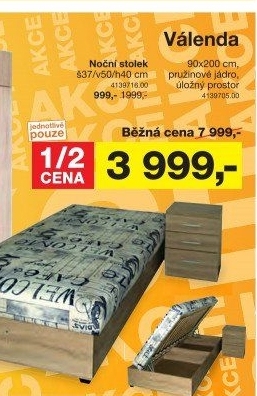 Čalouněná postel ANITA