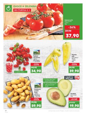 akční leták Kaufland 3.1.2019-9.1.2019