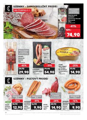 akční leták Kaufland 3.1.2019-9.1.2019