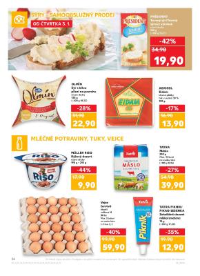 akční leták Kaufland 3.1.2019-9.1.2019