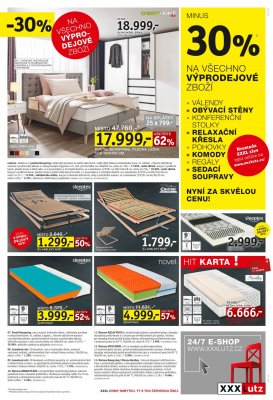 akční leták XXXLutz 31.12.2018-13.1.2019
