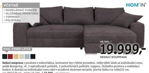 SEDACÍ SOUPRAVA