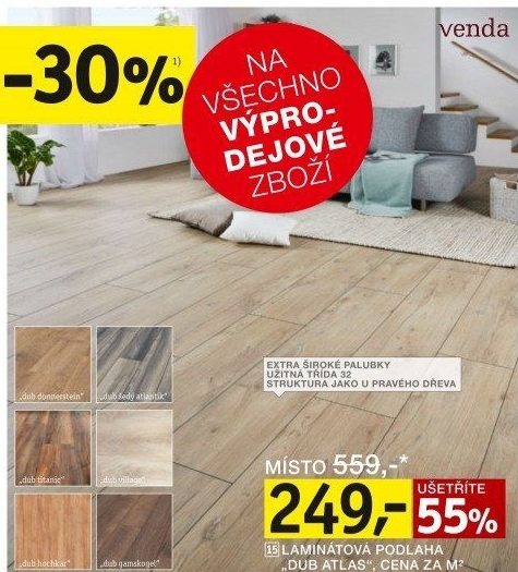 PODLAHA LAMINÁTOVÁ