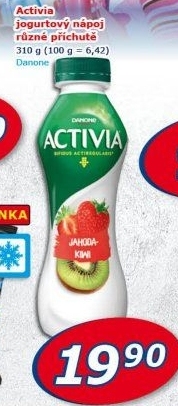 Jogurtový nápoj Activia Danone