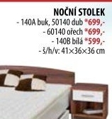 Noční stolek 140 buk