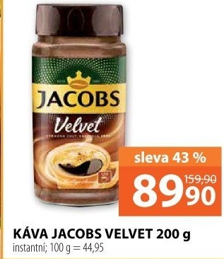 Instantní káva Jacobs Velvet