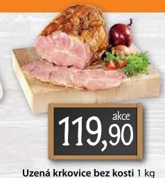 Uzená krkovice bez kosti