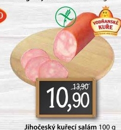 Salám kuřecí jihočeský Vodňanské kuře