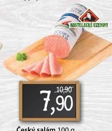 Salám český Kostelecké uzeniny