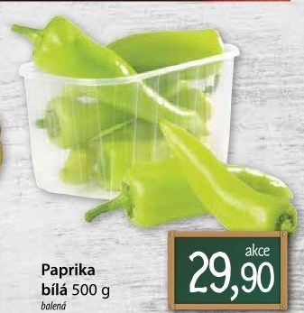 Paprika bílá