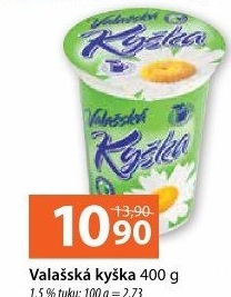 Valašská kyška Mlékárna Valašské Meziříčí