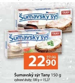 Sýr tavený Šumavský Tany
