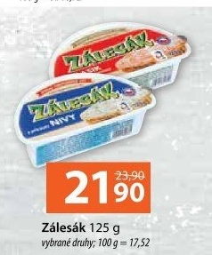 Sýr termizovaný Zálesák
