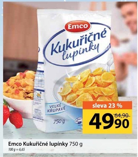 Lupínky kukuřičné Emco