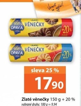 Věnečky Zlaté Opavia