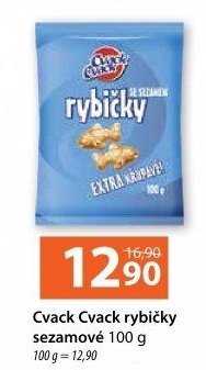 Krekry rybičky Cvack Cvack
