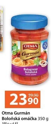 Omáčky hotové Gurmán Otma
