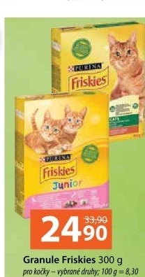 Granule pro kočky Friskies