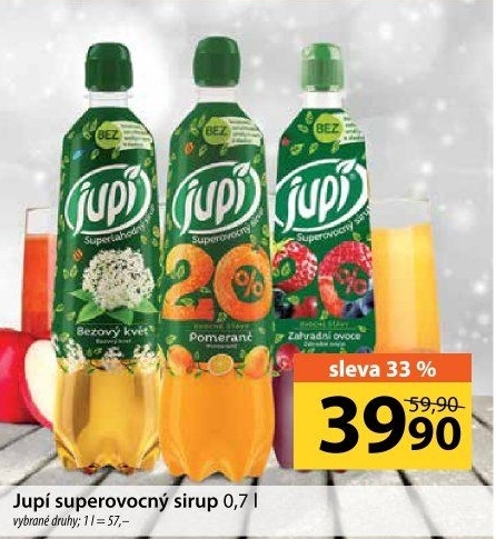 Sirup Superovocný Jupí