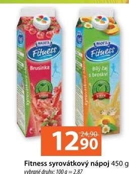 Nápoj syrovátkový Fitness Madeta