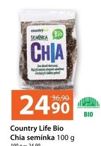Chia semínka bio Country Life