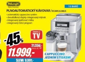 ECAM 22.360.S ESPRESSODELONGHI