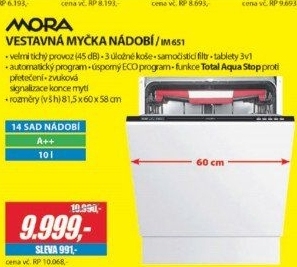 IM 651 MYČKA 60CM VEST.MORA