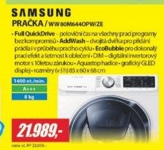 WW 80M644OPW/ZE PRAČKASAMSUNG