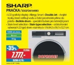 ES GFD8104W3 PRAČKASHARP