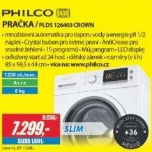 PLDS 126403 Crown pračkaPHILCO