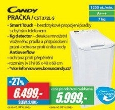 CST 372L-S PRAČKA VRCH. PL.CANDY