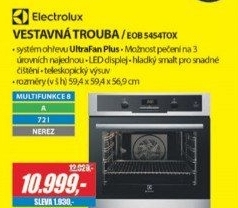 EOB 5454TOX TROUBA VESTAVNÁELECTROLUX