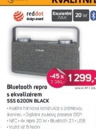 SSS 6200N BLACKBT SPEAKER SENCOR