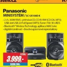 SC UX100E-KminisystémPANASONIC