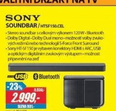 HT SF150 2.0 SoundbarSONY