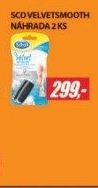 VELVET SMOOTH HRUBÉ 2ks           SCHOLL