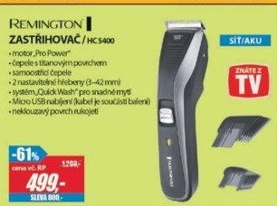 HC 5400 ZASTŘIHOVAČ VLASŮ REMINGTON
