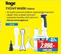 BSB530 Ponorný mixér s přísl.SAGE