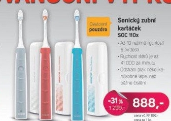 SOC 1102TQ zubní kartáčekSENCOR