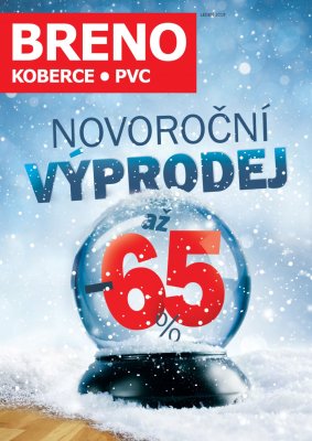 akční leták Breno koberce 1.1.2019-31.1.2019